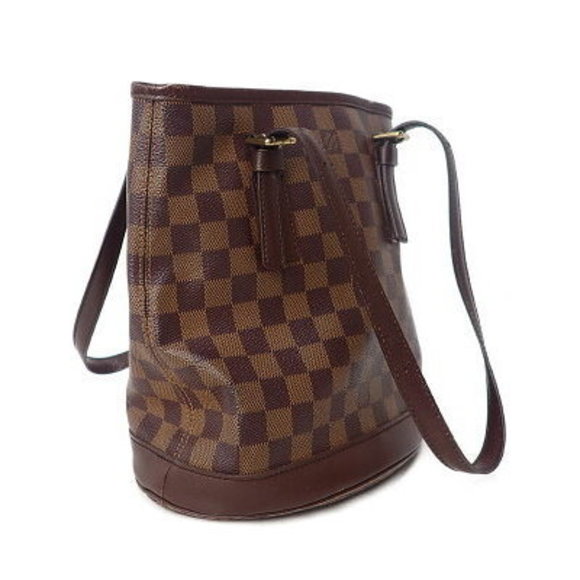 Louis Vuitton Damier Marais Bucket Shoulder Bag - Picture 2 of 8